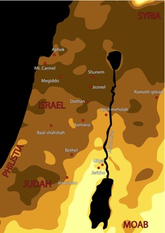 Map of Israel