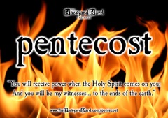 Pentecost Poster - Black