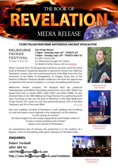 Revelation - Media Release